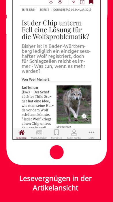 Schwäbische E-Paper App screenshot 4