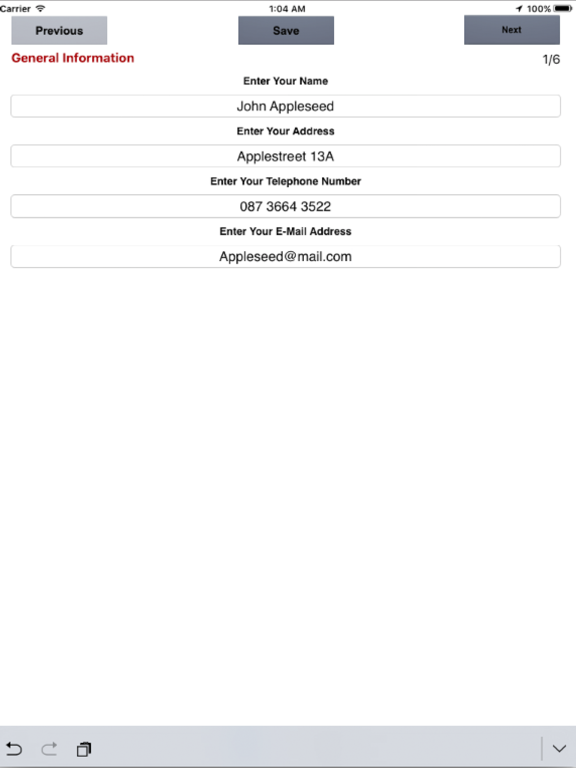 Screenshot #5 pour Resume Builder