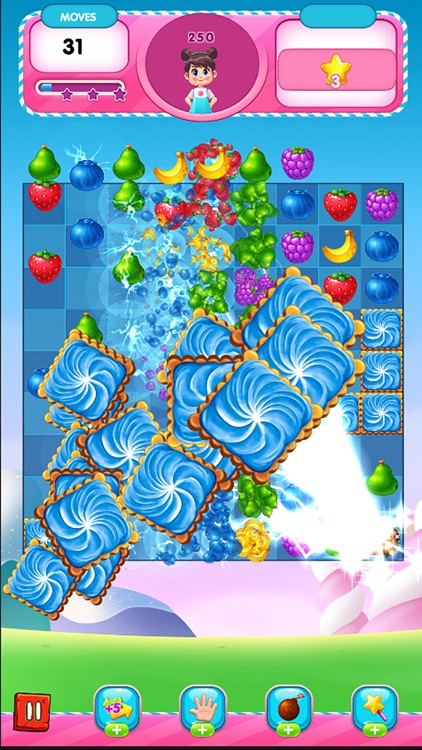 Candy Fruit World screenshot-3