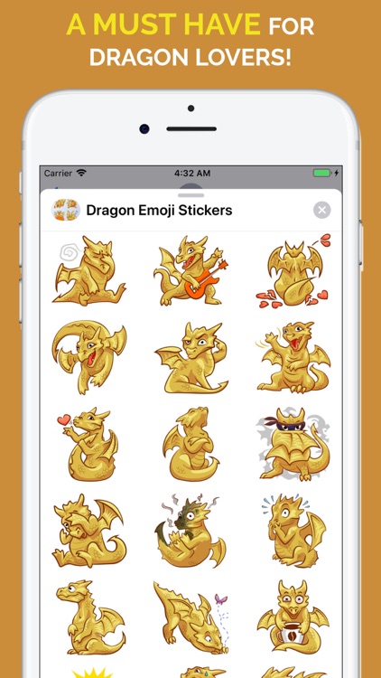 Dragon Emoji Stickers