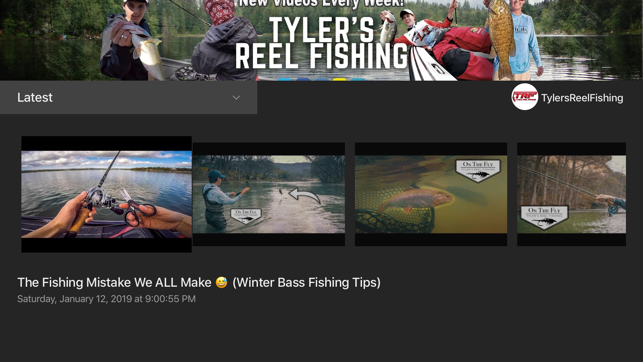 Tyler's Reel Fishing