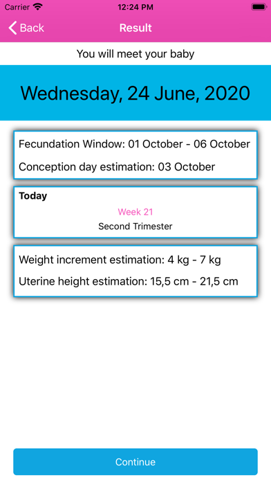 Pregnancy Calculator Calendar screenshot 3