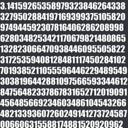 Remember Guess Numbers Pi