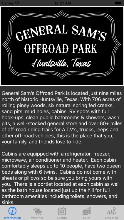 General Sam’s Offroad Park