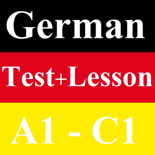 German exercises, test grammar iOS App