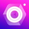 This app easily adds modern, colorful designs to your photos anywhere and everywhere