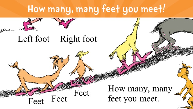 The Foot Book - Read & Learn screenshot-0