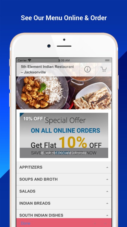 5thElement - Order Food Online