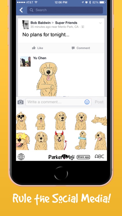 ParkerMoji - Golden Retriever screenshot-4