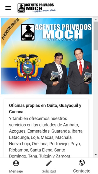 Detectives Privados Ecuador screenshot 2