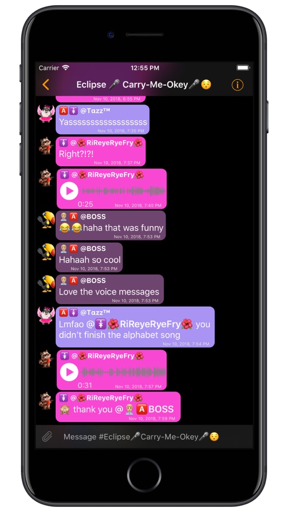 Eclipse - Chat Rooms App for iPhone - Free Download Eclipse - Chat ...