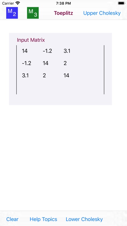 Toeplitz Matrix screenshot-6