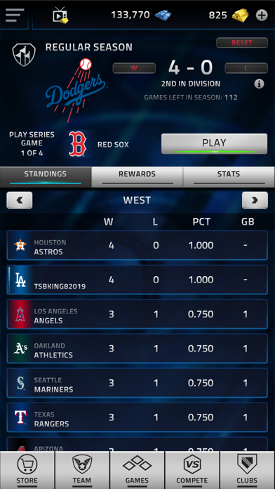 MLB Tap Sports Baseball 2021 Screenshot