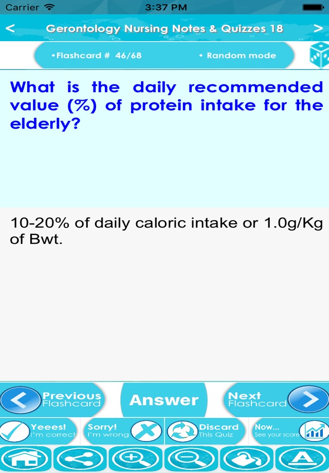 Gerontological Nursing Q&A App screenshot 4