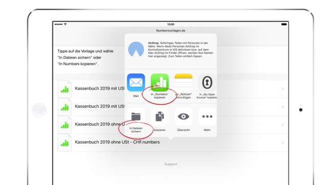 Kassenbuch 2019 für Numbers(圖5)-速報App