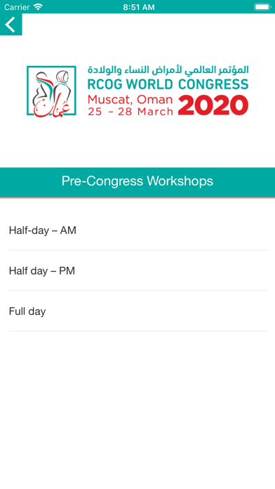 RCOG World Congress 2020 screenshot 2