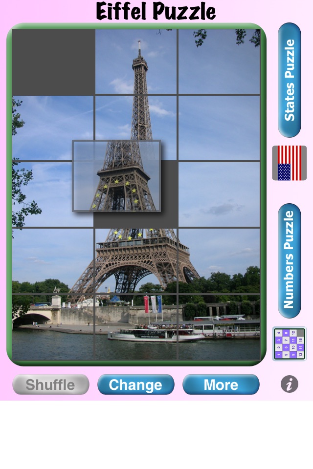 Eiffel Puzzle screenshot 2