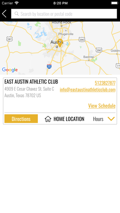 East Austin Athletic Club screenshot 4