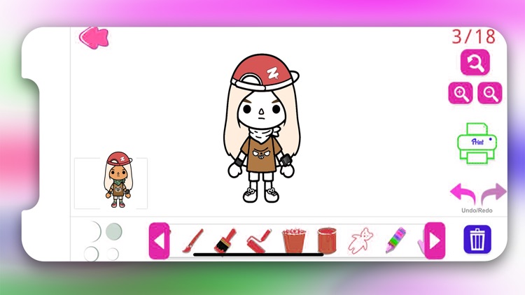 Toca Life Coloring Book