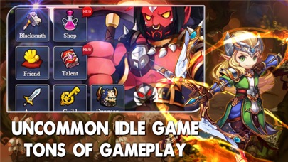Dungeon Brawl - Star IDLE RPG Hack screenshot 4 - game app interface