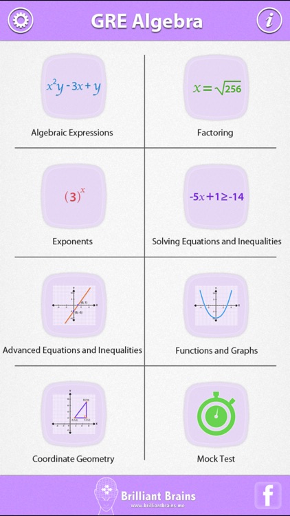 Algebra Review - GRE® Lite