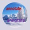 A good app to add annotation to your photo with different text font, size, color, and orientations