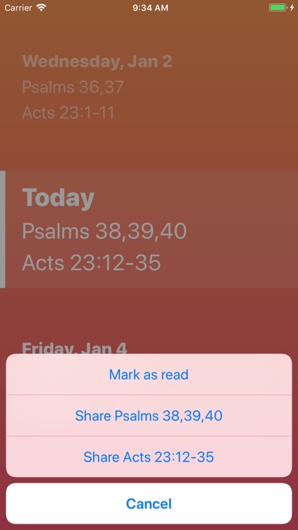 Read the Bible in One Year