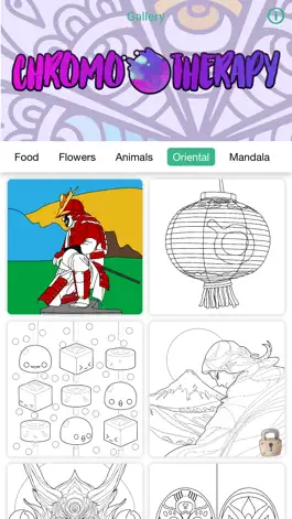 Game screenshot Coloring Book - Chromotherapy hack