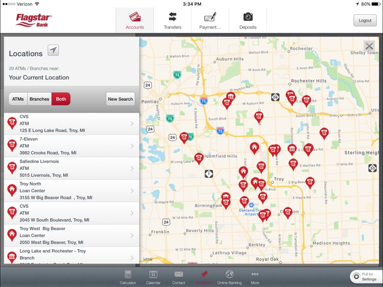 Flagstar Bank for iPad screenshot-4