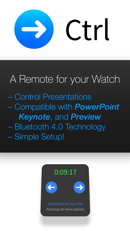 Ctrl ~ A Remote for your Watch