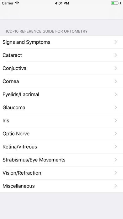 How to cancel & delete ICD-10 Reference for Optometry from iphone & ipad 2