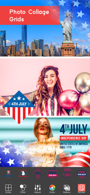 4th of July Photo Frames(圖8)-速報App