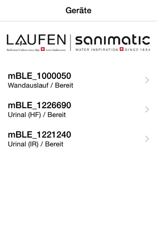 SmartControl LAUFEN&Sanimatic screenshot 3