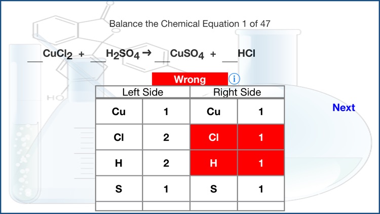 Balance The Chemical Equation