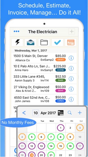 Electrician Invoice & Estimate(圖1)-速報App