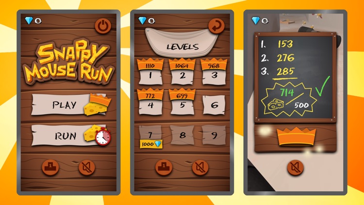 Snappy Mouse Run-Dizzy Running screenshot-6