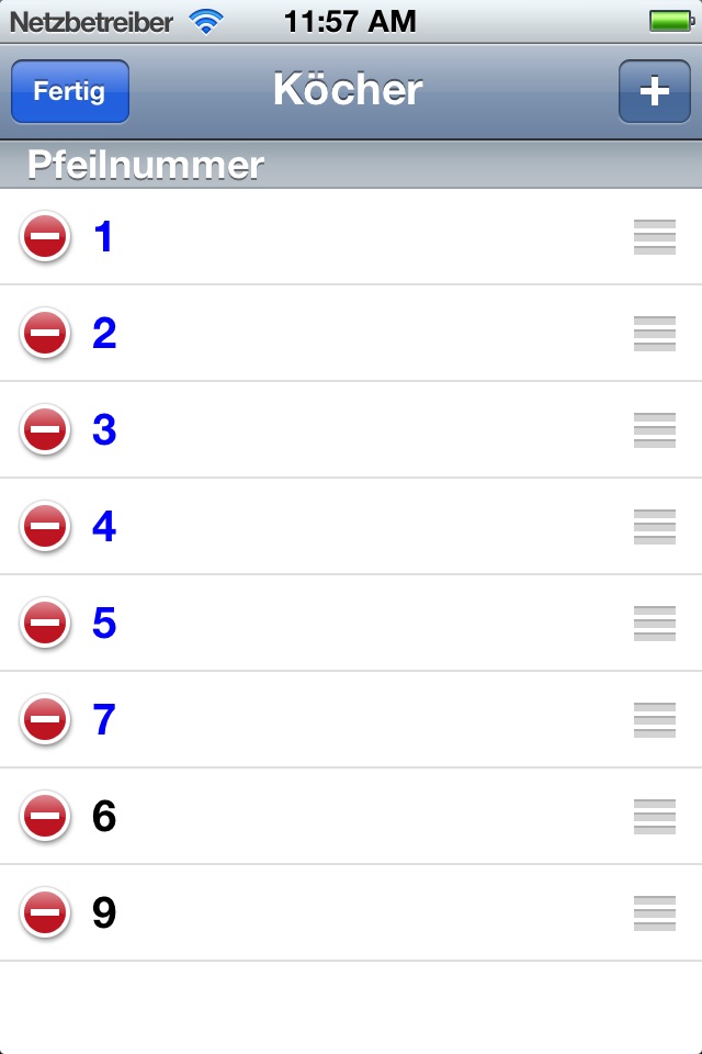 iArcheryScores screenshot 2