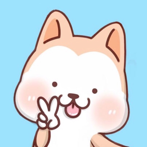 Hachi:Akita Dog Animated Emoji