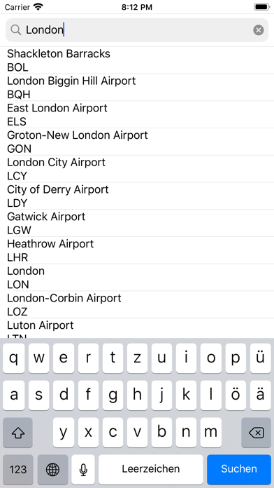 Airport ID screenshot 2