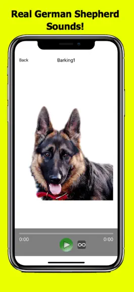 Game screenshot German Shepard Dog Sounds! mod apk