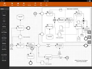 Screenshot 3 Flowdia Diagrams iphone