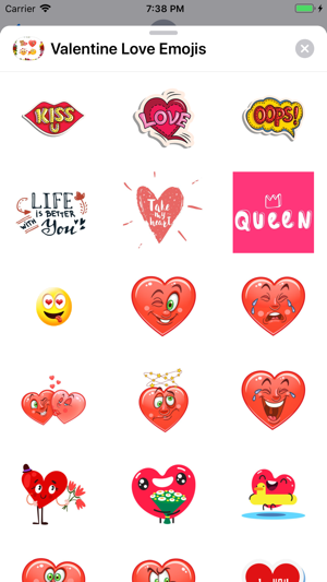 Valentine Love Emojis