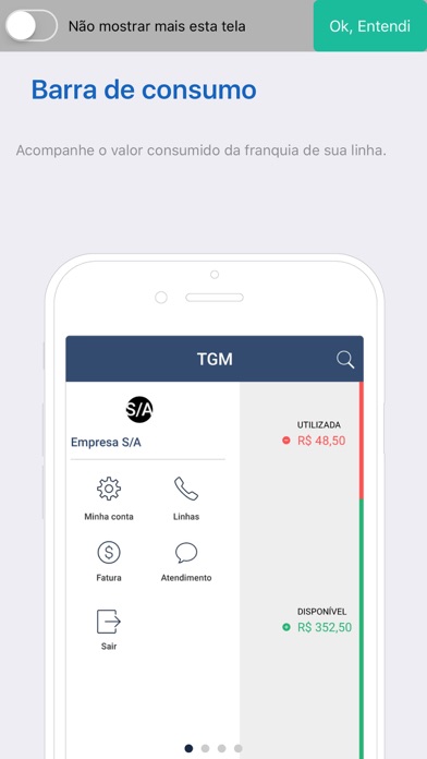 Screenshot #1 pour Telegestor Mobile