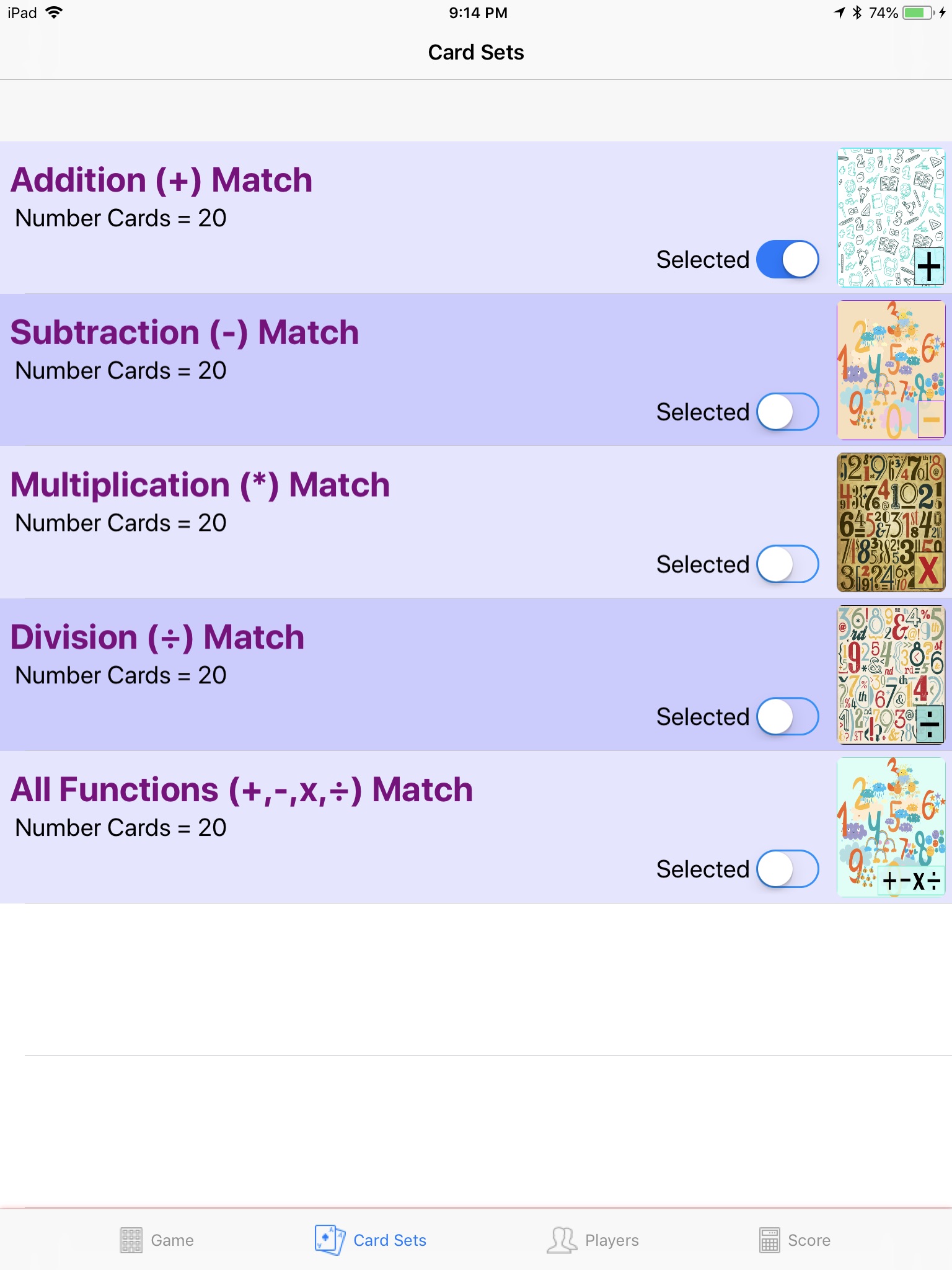 KidsMathMatch screenshot 2