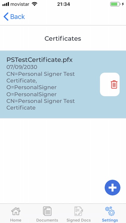 Personal Signer Mobile screenshot-4