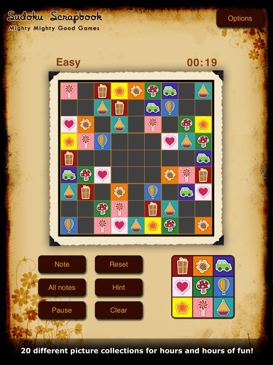 Sudoku Scrapbook HD