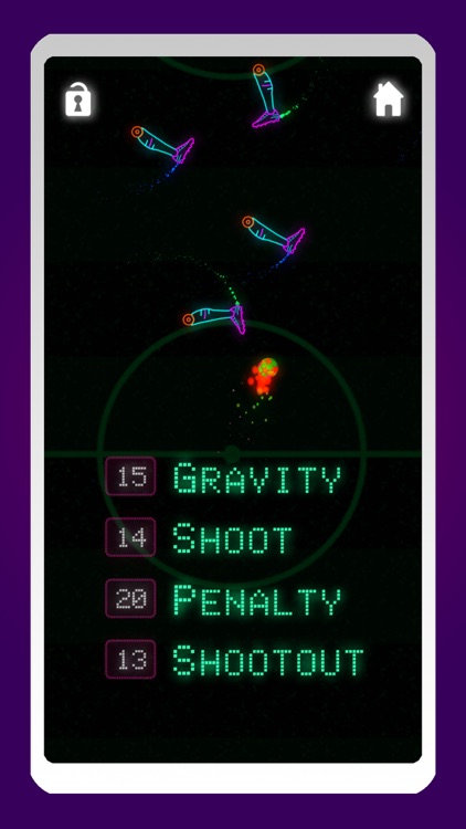 Neon Flick Football - No Ads screenshot-5