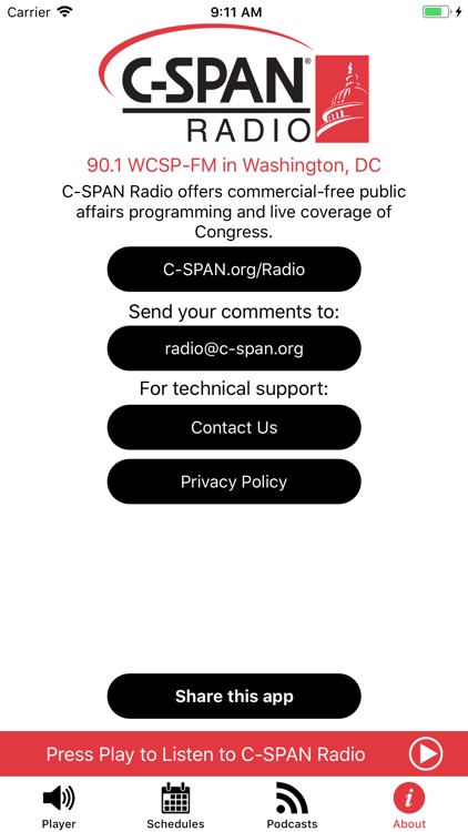C-SPAN RADIO screenshot-3
