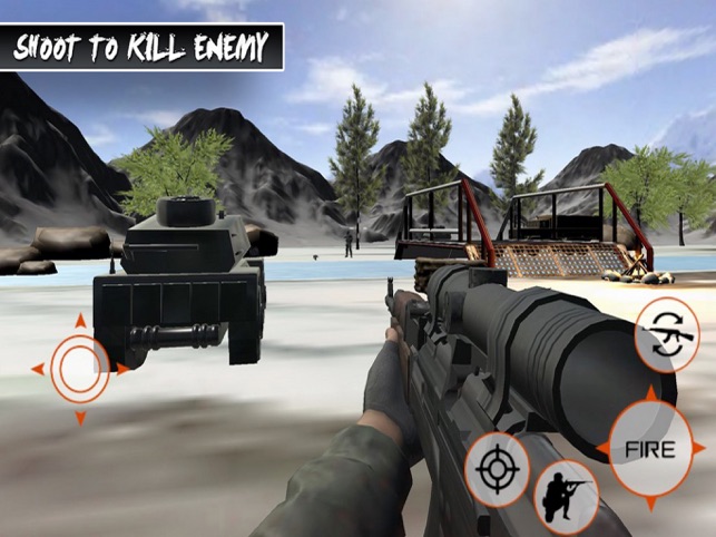 Assault Enemy Barrack 2019, game for IOS