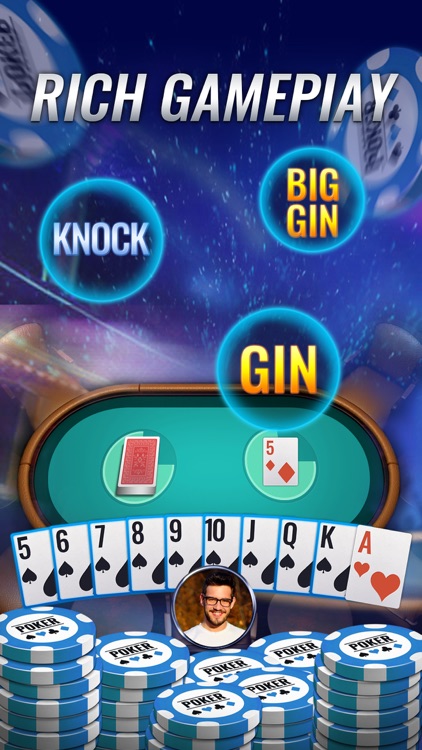 Gin Rummy Online - Card Game